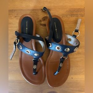 Tommy Hilfiger sandals navy blue